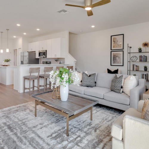 A perfect fit for the whole family a living room with a couch and a table