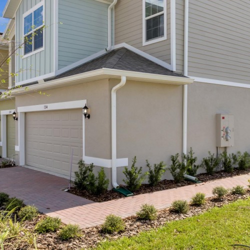 The essence of exceptional living a house with a garage